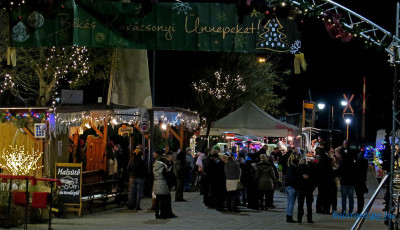 F&eacute;nybe &ouml;lt&ouml;zik Balatongy&ouml;r&ouml;k: j&ouml;n az Adventi Forgatag 2025