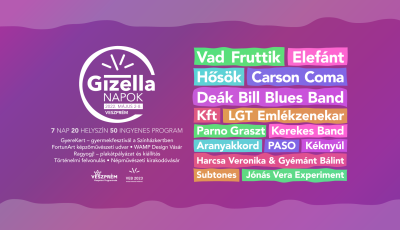 Carson Coma, Elef&aacute;nt, Hős&ouml;k, Kft &ndash; Fenomen&aacute;lis ingyenes koncerteket tartogat a Gizella Napok programja