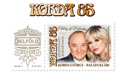 Ilyen b&eacute;lyeggel &uuml;nnepli a Magyar Posta Korda Gy&ouml;rgy 85. sz&uuml;let&eacute;snapj&aacute;t