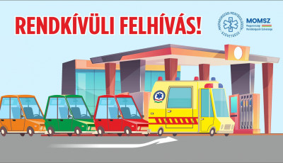 Azt k&eacute;rik a mentős&ouml;k, hogy engedj&uuml;k őket előre a benzinkutakon