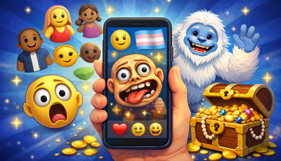 J&ouml;nnek az &uacute;j bőrt&oacute;nus&uacute; &eacute;s nemv&aacute;ltozat&uacute; emojik, de torz arc, jeti &eacute;s kincsesl&aacute;da is megjelenik a telefonokon