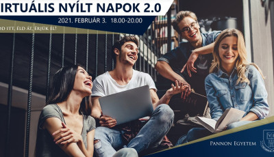 Ism&eacute;t online ny&iacute;lt napot tart a Pannon Egyetem