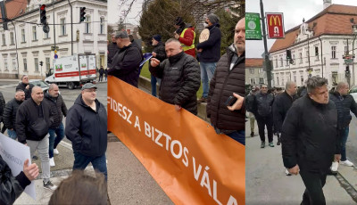 Hivatalos k&eacute;rd&eacute;ssel fordult Katanics S&aacute;ndor a Veszpr&eacute;mi Rendőrfőkapit&aacute;nys&aacute;ghoz a p&eacute;nteki &ldquo;feketesereg&rdquo; vonul&aacute;sa miatt