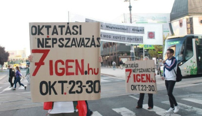 Veszpr&eacute;mben is lehet majd szavazni az okt&oacute;ber 23-&aacute;n kezdődő oktat&aacute;si n&eacute;pszavaz&aacute;son