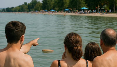 Strandol&oacute;k bukkantak egy nő holttest&eacute;re a Balatonban cs&uuml;t&ouml;rt&ouml;k d&eacute;lut&aacute;n