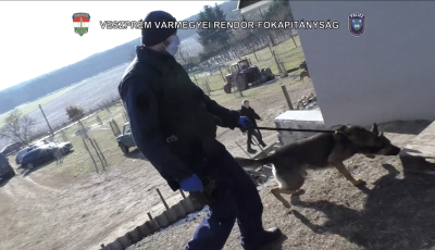 Orvvad&aacute;szokat fogtak el a tapolcai rendőr&ouml;k