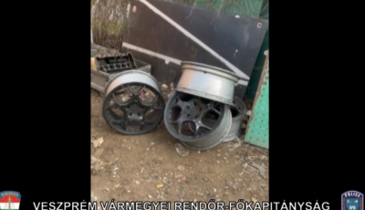 Elfogt&aacute;k a Devecser k&ouml;rny&eacute;ki felnitolvajt