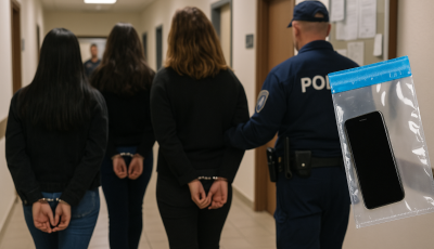 Kompromitt&aacute;l&oacute; f&eacute;nyk&eacute;pekkel zsarol&oacute; nő tri&oacute;t fogtak el a v&aacute;rpalotai rendőr&ouml;k