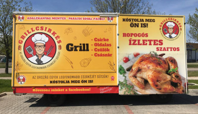 Veszpr&eacute;mbe is &eacute;rkezik a Grillcsirk&eacute;s franchise - Hamarosan m&aacute;r nyitnak is