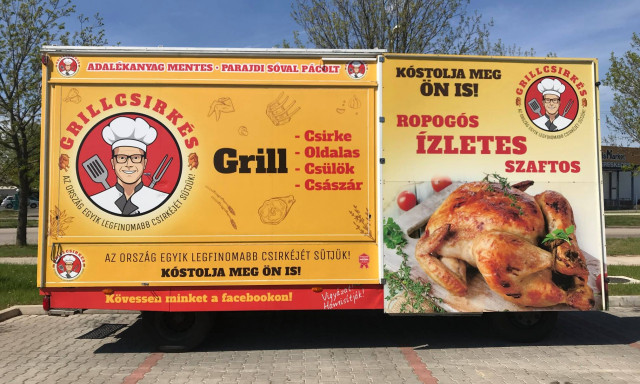 Veszpr&eacute;mbe is &eacute;rkezik a Grillcsirk&eacute;s franchise - Hamarosan m&aacute;r nyitnak is