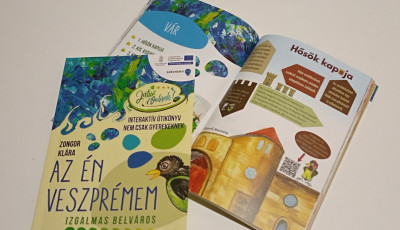 Az &eacute;n Veszpr&eacute;mem - Megjelent Zongor Kl&aacute;ra tan&aacute;rnő k&ouml;nyve, melyben a grafik&aacute;t a Boteves gyerekek k&eacute;sz&iacute;tett&eacute;k