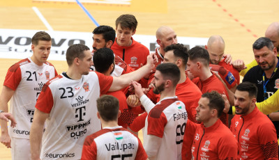 Ism&eacute;t a Pick Szeged ellen l&eacute;p p&aacute;ly&aacute;ra a BL-ben a Telekom Veszpr&eacute;m