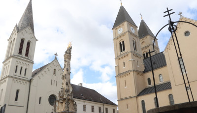 T&ouml;bb sz&aacute;z &eacute;ves s&iacute;rokat t&aacute;rtak fel a veszpr&eacute;mi bazilika altemplom&aacute;ban