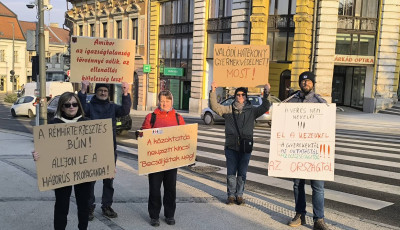 &ldquo;A r&eacute;mh&iacute;rterjeszt&eacute;s bűn&rdquo; - &uuml;zent&eacute;k a zebraszerd&aacute;z&oacute;k