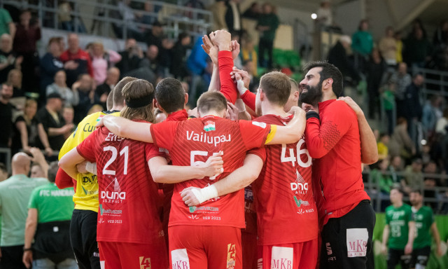 Utols&oacute; csoportm&eacute;rkőz&eacute;s&eacute;t j&aacute;tssza a Telekom Veszpr&eacute;m