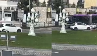 Nem arra! - &Uacute;jabb angolos manőver a veszpr&eacute;mi k&ouml;rforgalomban