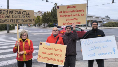 &Uacute;jraindul a zebraszerda akci&oacute; Veszpr&eacute;mben