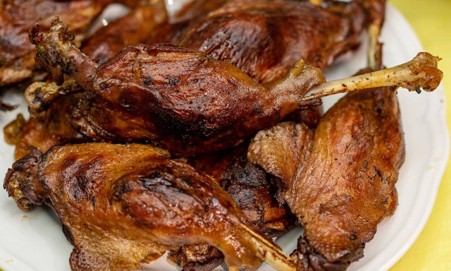 Libalakom&aacute;val &eacute;s &uacute;jborral j&ouml;n a M&aacute;rton-napi vigass&aacute;g Als&oacute;&ouml;rs&ouml;n