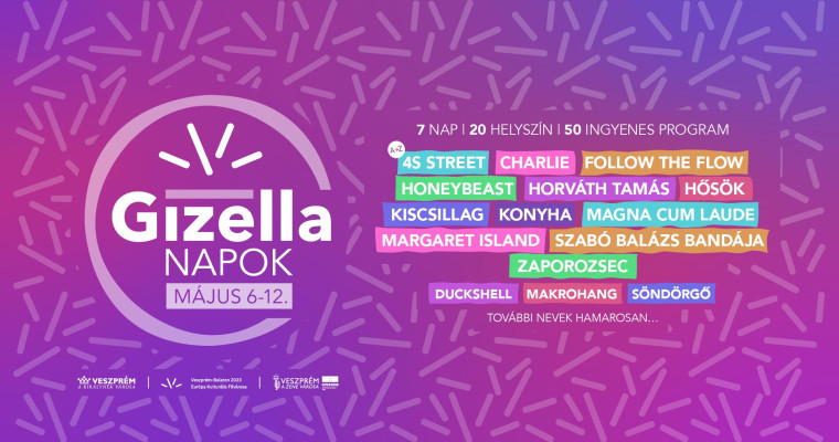 Follow The Flow, Kiscsillag, Horv&aacute;th Tam&aacute;s - Rengeteg programmal &eacute;s koncerttel v&aacute;r az idei Gizella Napok
