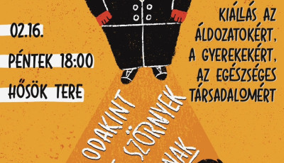 T&uuml;ntet&eacute;st szervez Azahriah, a J&oacute;lvanez&iacute;gy, Guly&aacute;s Marci &eacute;s m&aacute;s tartalomgy&aacute;rt&oacute;k p&eacute;nteken a Hős&ouml;k ter&eacute;re