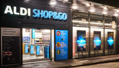 Az Aldi megnyitotta az első boltj&aacute;t, ahol se kassza, se &ouml;nkiszolg&aacute;l&oacute; nincs