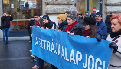 Janu&aacute;rban Miskolct&oacute;l Budapestig menetelnek majd a tiltakoz&oacute; tan&aacute;rok