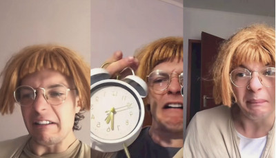 Mindenki megőr&uuml;l a magyar sr&aacute;c&eacute;rt, aki a nagymam&aacute;j&aacute;t ut&aacute;nozza TikTokon - VIDE&Oacute;