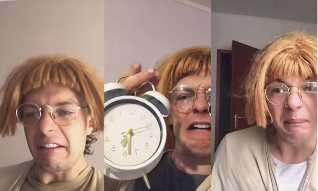 Mindenki megőr&uuml;l a magyar sr&aacute;c&eacute;rt, aki a nagymam&aacute;j&aacute;t ut&aacute;nozza TikTokon - VIDE&Oacute;