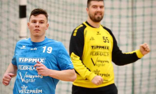 Utols&oacute; Liga-kupa csopormeccs&eacute;t j&aacute;tssza a Fej&eacute;r-B.&Aacute;.L. Veszpr&eacute;m p&eacute;nteken
