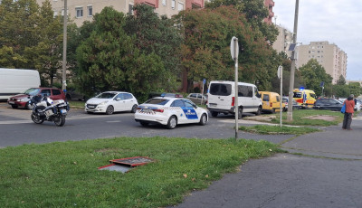 K&eacute;sel&eacute;s t&ouml;rt&eacute;nt Veszpr&eacute;mben - Mentőhelikopter is &eacute;rkezett