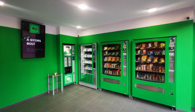 &Eacute;tel, ital, drog&eacute;ria - Hivatalosan is megnyitott a veszpr&eacute;mi Vendo Box