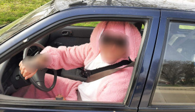 A h&uacute;sv&eacute;ti nyuszit is igazoltatt&aacute;k a rendőr&ouml;k Veszpr&eacute;mben