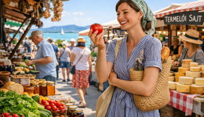 &Uacute;jra kinyit a Balaton egyik legn&eacute;pszerűbb termelői piaca: m&aacute;rciusban &uacute;jra indul a tihanyi PIAC Placc