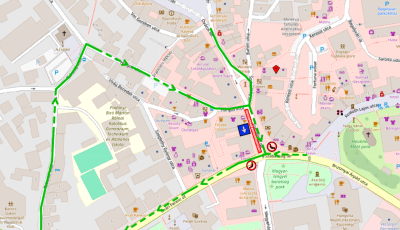 H&eacute;tfőn folytat&oacute;dik a Szabads&aacute;g t&eacute;r meg&uacute;j&iacute;t&aacute;sa - Forgalomelterel&eacute;sre kell sz&aacute;m&iacute;tani a belv&aacute;rosban