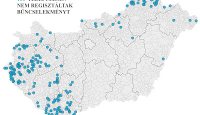 &Iacute;me a lista azokr&oacute;l a magyar telep&uuml;l&eacute;sekről, ahol tavaly egyetlen bűncselekm&eacute;ny sem t&ouml;rt&eacute;nt