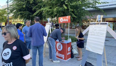 A v&aacute;laszt&aacute;sok tisztas&aacute;g&aacute;r&oacute;l taratank f&oacute;rumot Veszpr&eacute;mben