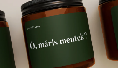 &bdquo;&Oacute;, m&aacute;ris mentek? Vend&eacute;gűző gyertya&rdquo; &ndash; meg&eacute;rkeztek a Yourflame kar&aacute;csonyi gyerty&aacute;i