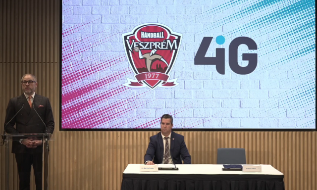 A 4iG a Veszpr&eacute;m &uacute;j főszponzora