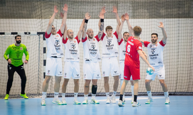 A BL ut&aacute;n a h&eacute;tv&eacute;gi bajnokin is sim&aacute;n győz&ouml;tt a Telekom Veszpr&eacute;m